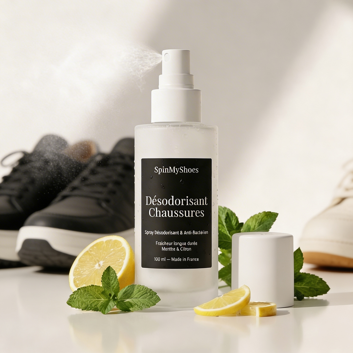 Spray Désodorisant et Anti-Bactérien